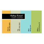 Paint Chip Business Card