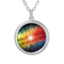 paint in space personalized necklace