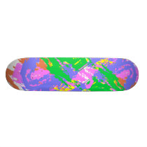 Paint Multicolor Skateboard skateboards