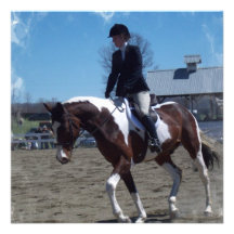 Paint Pony Horse Show Invitation
