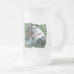 Paint Pony Resting Frosted Beer Mug