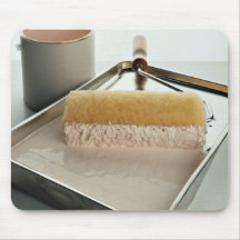 Paint roller in tray mouse pads