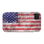 Paint Splatter American Flag iPhone 4/4S Cases