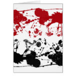 Paint Splatter Cards