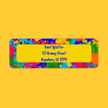 Paint Splatter labels