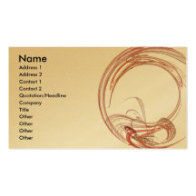 Paint Swirl Business Cards