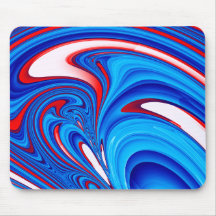Paint Swirl Mouse Pad