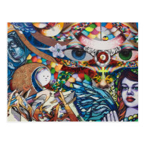Paint Your Faith Postcard postcards
