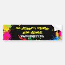 Paintball Business Bumper Sticker