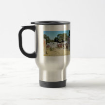 Paintball range coffee mugs