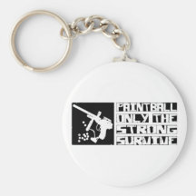 Paintball Survive Key Chains