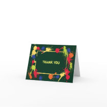 Paintball Thank You Card