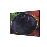Painted Bat Symbol canvas prints