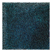 Painted blue gems photo print