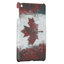 Painted Canadian Flag Case For The iPad Mini