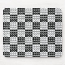 Painted Chequered Swirls