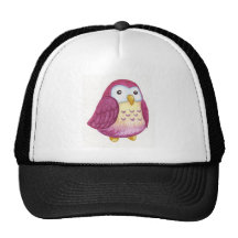 Painted Cute Owls Trucker Hat
