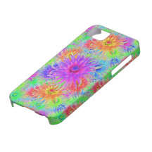 Painted Dahlias iPhone Case