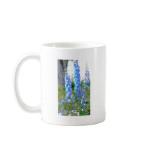 Painted Delphinium Mug