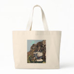 Painted Face Tote Bags