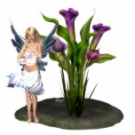 painted fairy. photo cut out