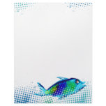 painted fish fresh seafood chef catering menu letterhead