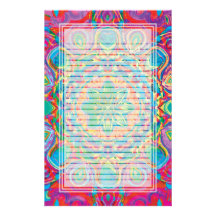 Painted Flower Lined Stationery
