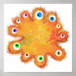 Painted Germ Print
