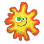 Painted Germ Stickers