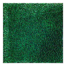 Painted green gems photographic print