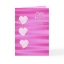 Painted Hearts Mother's Day Card