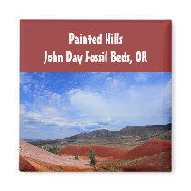 Painted Hills John Day Fossil Beds Oregon Magnet