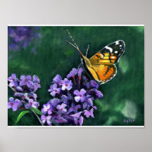 "Painted Lady" Art Print
