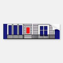 Painted Lady Bumper Stickers