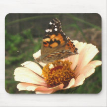 PAINTED LADY BUTTERFLY mousepad
