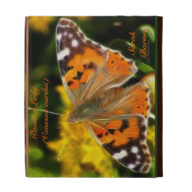 Painted Lady Butterfly  (Vanessa cardui) iPad Folio Case