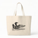 Painted Loon Tote Bag