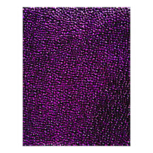 Painted purple gems personalized invitations