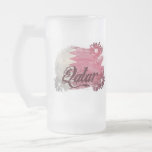 Painted Qatar Flag Coffee Mugs