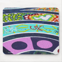 Painted Sidewalk  Mousepad