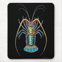 Painted Spiny Lobster Mousepad