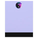 Painted Sunflower Yin Yang Letterhead