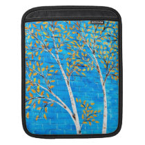 painted trees ipad sleeves