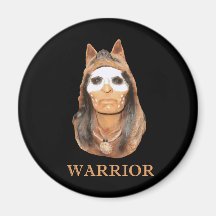Painted Warrior Magnet