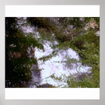 Painted Waterfall Print