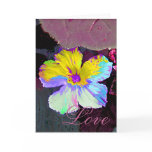 Painted Wildflower Love cards