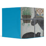 Painted Window Scene Cat And Horse Avery Binder