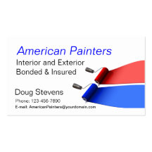 Painter Business Card Template