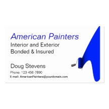 Painter Business Cards