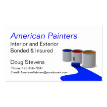 Painter Business Cards
